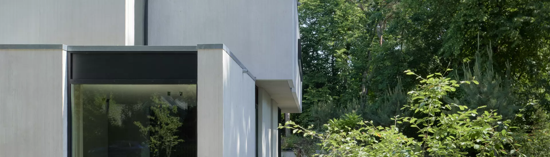 Header - Witte beton villa te Bilthoven